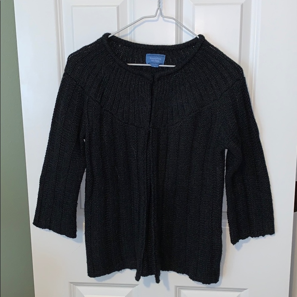 SIMPLY VERA WANG SWEATER